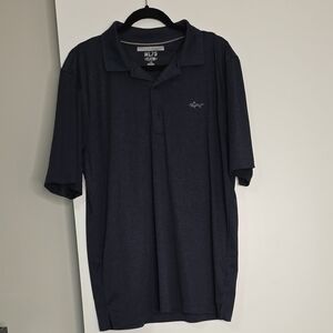 Greg Norman Collection Navy Blue Polo Shirt